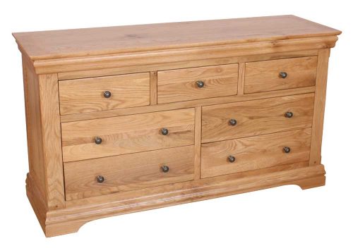Canterbury: 7 Drawer Wide Chest.