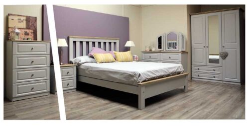 Claddagh Range: Bedroom Furniture / Grey & Oak Claddagh Range: Bedroom Furniture / Grey & Oak