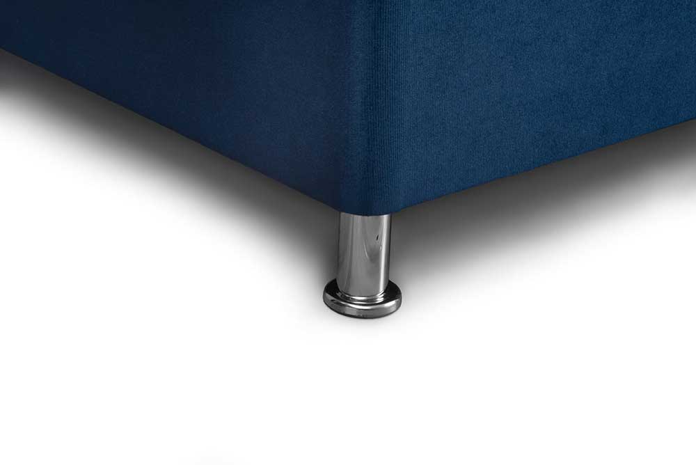 Panama: Standard Round Chrome Leg, Divan / Base. 3ft, 4ft, 4ft 6ins, 5ft, 6ft.
