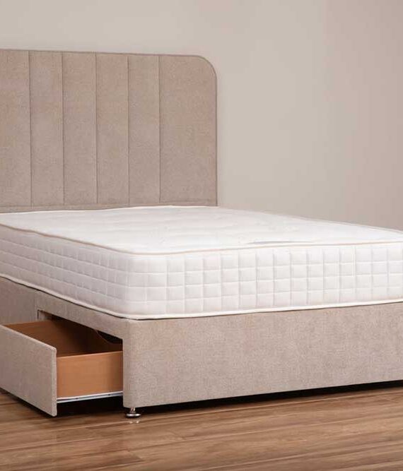 Panama: Standard Storage Divan / Base. 3ft, 4ft, 4ft 6ins, 5ft, 6ft.