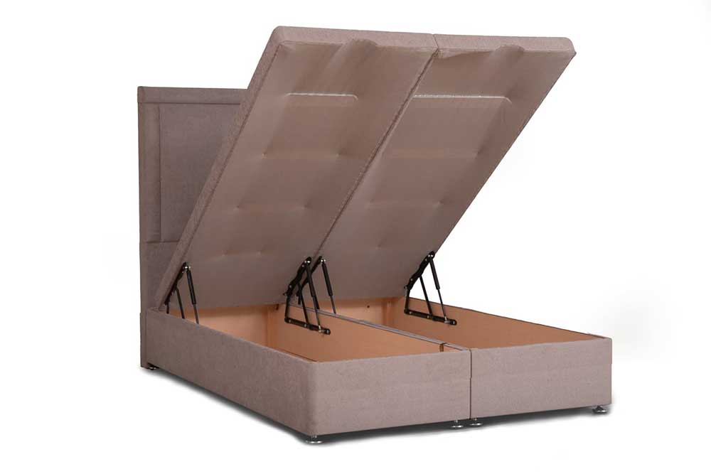 Panama: Standard Ottoman / Full Storage Divan. 3ft, 4ft, 4ft 6ins, 5ft, 6ft.